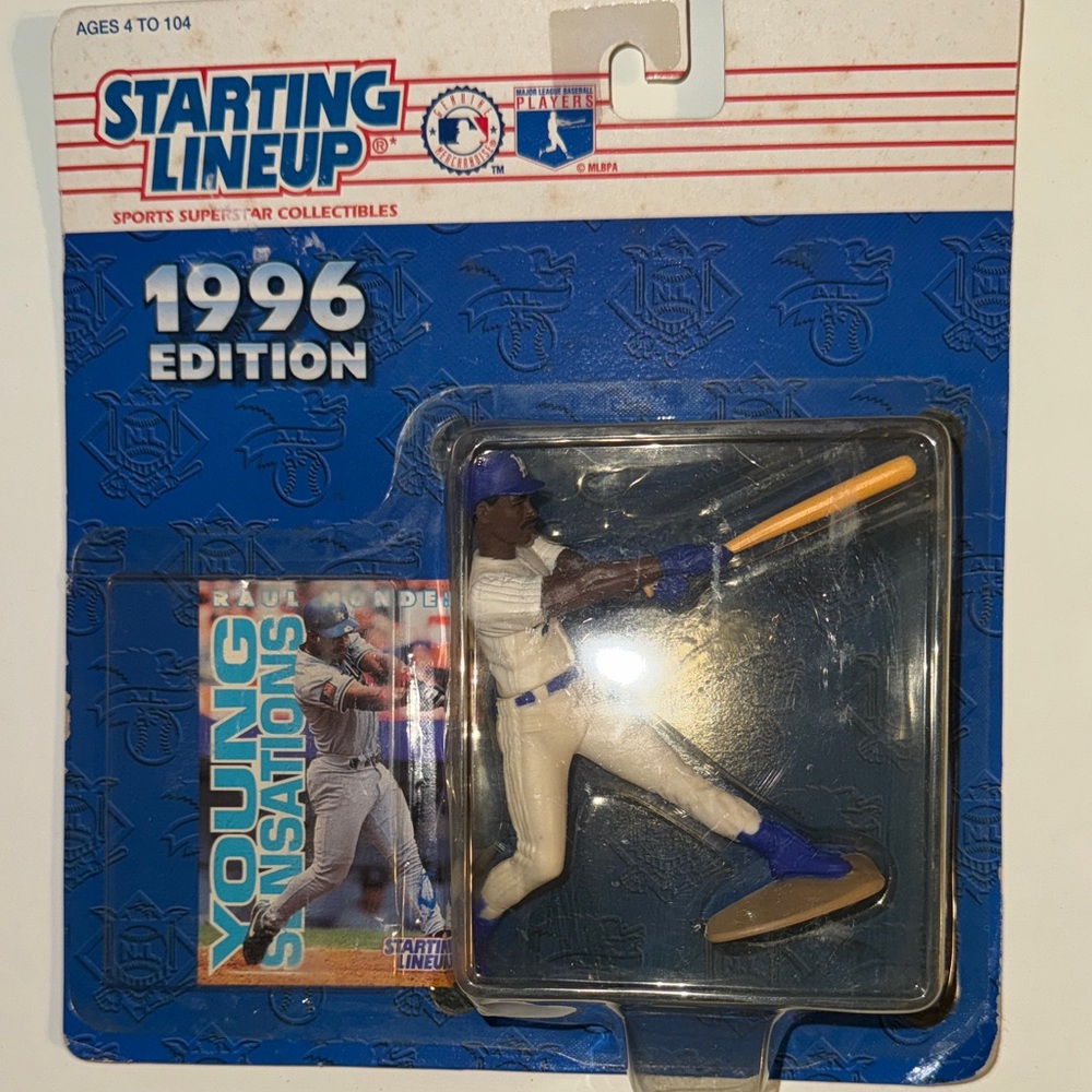 NIP 1996 MLB Starting Lineup “Young Sensations” Raul Mondesi Baseball Figure